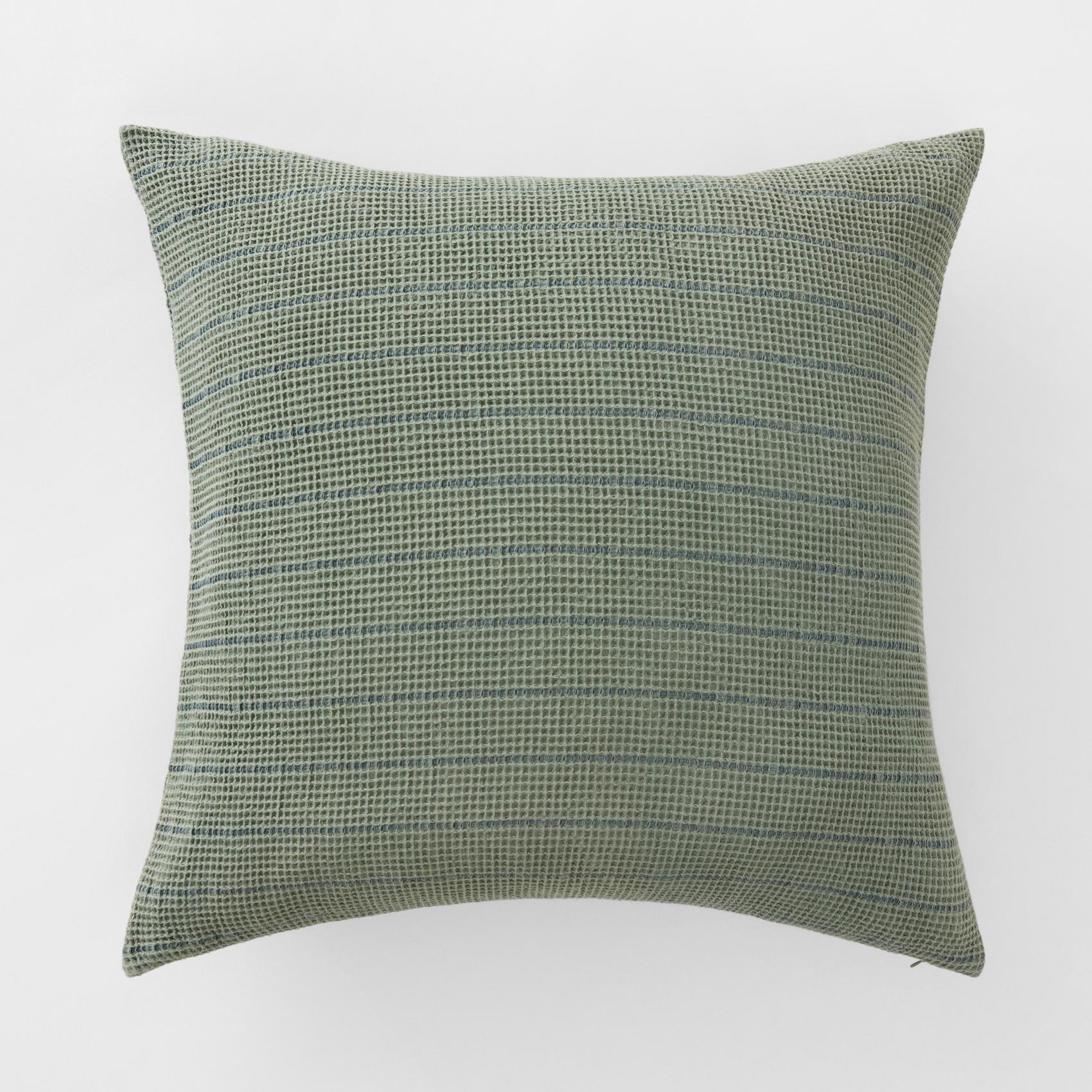 Buy Sheridan Morillo European Cushion Cover in Nettle Cotton & Pay