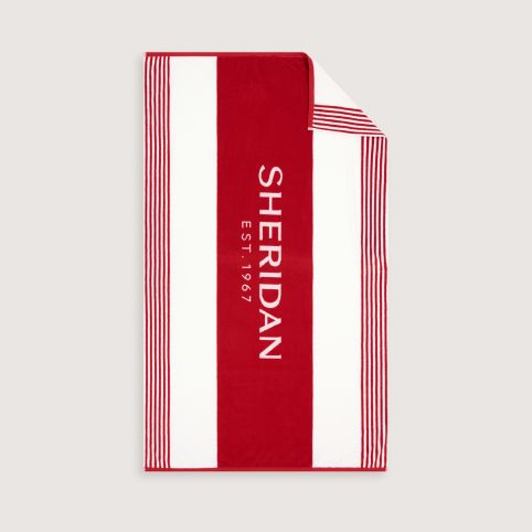 Sheridan Montye Beach Towel Navy | Sheridan Australia