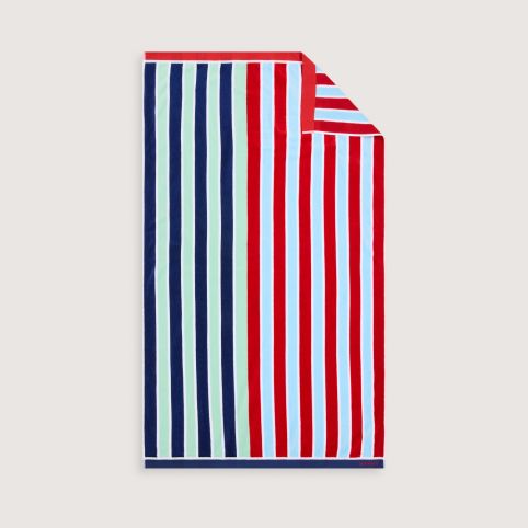 Sheridan Montye Beach Towel Navy | Sheridan Australia