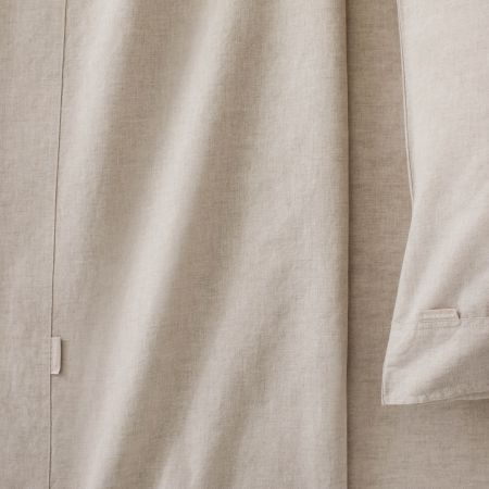 Sheridan Washed Linen Cotton Pair Pillowcase Natural