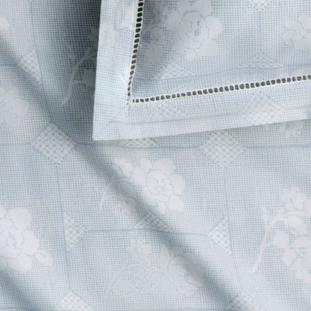 Farlo Quilt Cover in ash blue