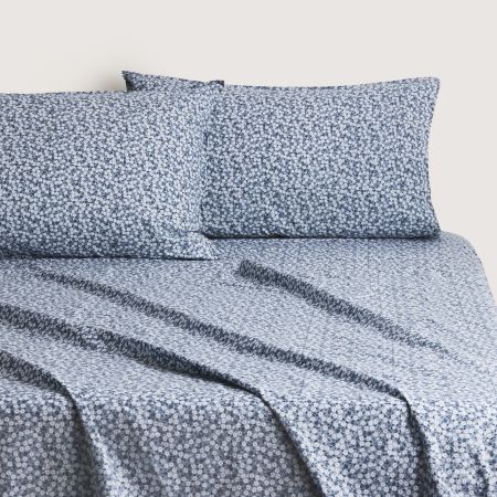 Sommerby Sheet Set in Moonsmoke