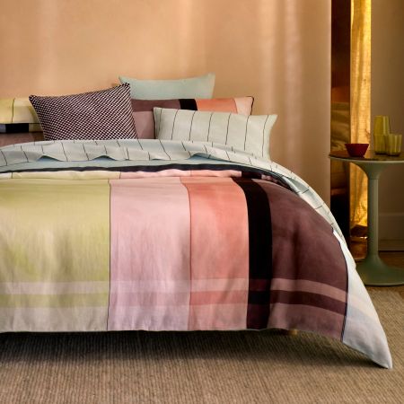 Sheridan Abbotson Linen Abstract Quilt Cover