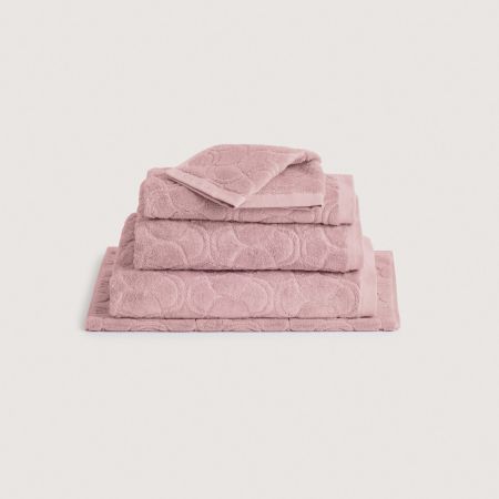 Ultimate Indulgence Deco Towel Collection in dusty lilac