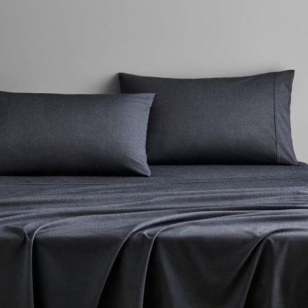 Reilly Sheet Set in Carbon
