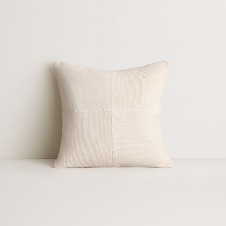 Marvi Square Cushion in White