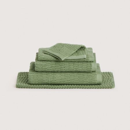 Harrison Towel Collection in Spring Green