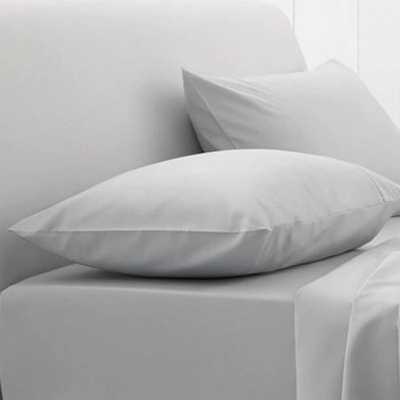 Sheridan 500Tc Sateen Pillowcase Silver