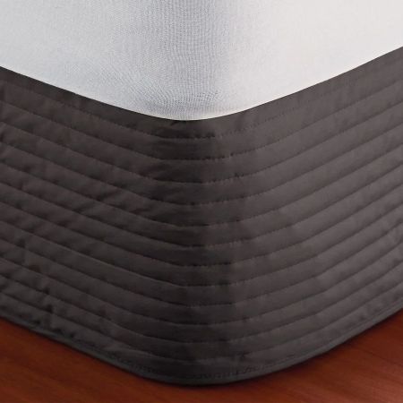 Sheridan Everyday Cotton 250Tc Bedskirt Charcoal