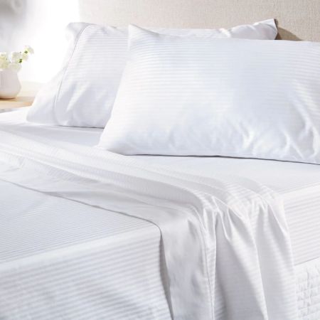 Sheridan Keaton 400Tc Sheet Set White