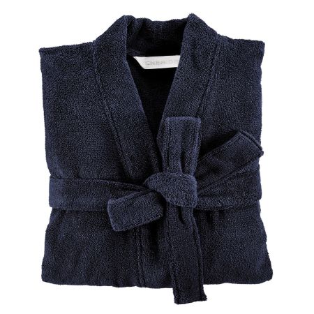 Sheridan Ultra-Light Bathrobe Navy