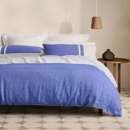 Sheridan Abbotson Linen Bloc Quilt Cover