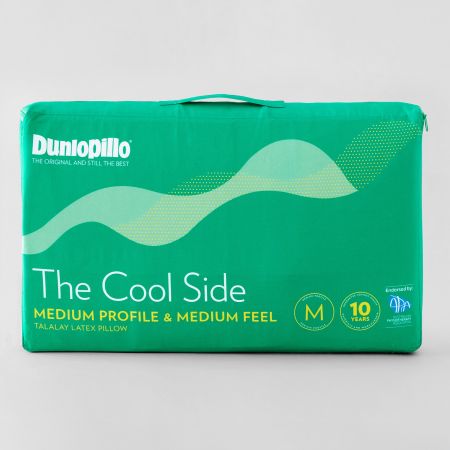 Dunlopillo The Cool Side Latex Pillow in white