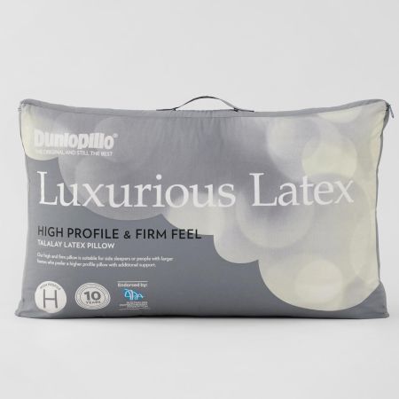 Dunlopillo Luxurious Latex High Profile Firm Feel Pillow
