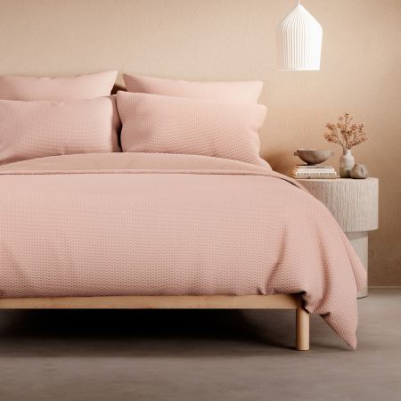 Sheridan Sukho Quilt Cover Set in Cameo