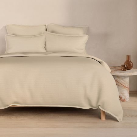 Fentley Quilt Cover Set in Birch