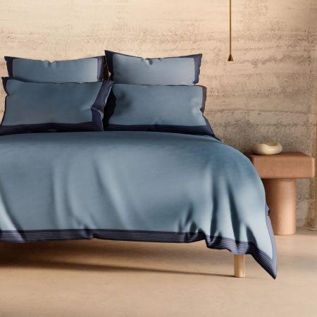 Junctions Quilt Cover Set in Slate