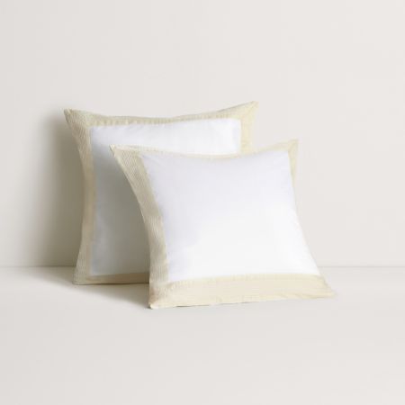 Junctions European Pillowcase in Buttermilk