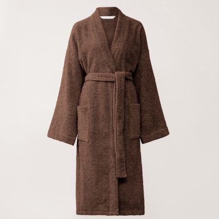 Orson Canopy Robe in Cocoa