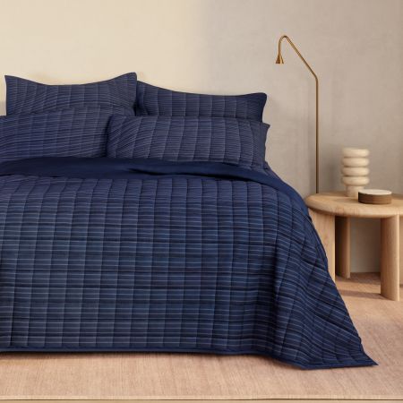 Sheridan Everyday Cotton Stripe Bed Cover