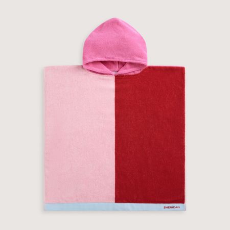 Mimmi Junior Poncho in Antique Red