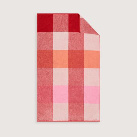 Elkie Beach Towel in Antique Red