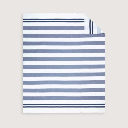 Mardy Beach Blanket in Navy