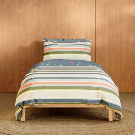 Gusto Kids Quilt Cover Set in Multi