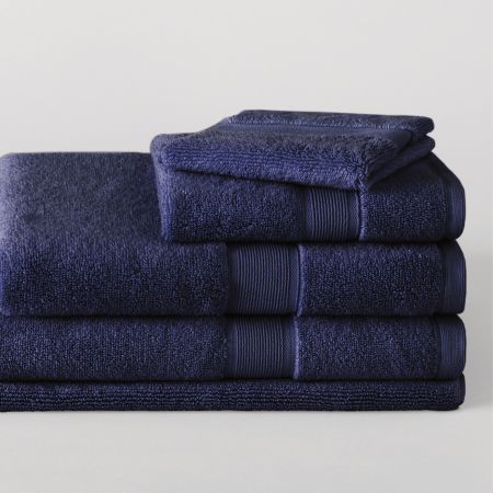 Sheridan Ultra-Light Luxury Towel Range Navy