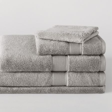 Sheridan Ultra-Light Luxury Towel Range Silver