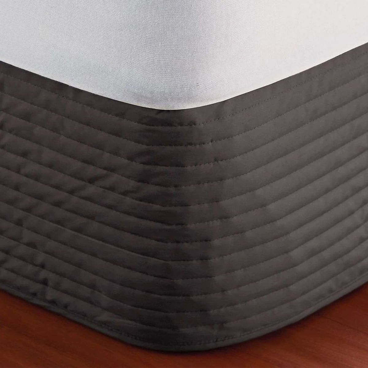 Sheridan Everyday Cotton Bedskirt Charcoal Sheridan Australia