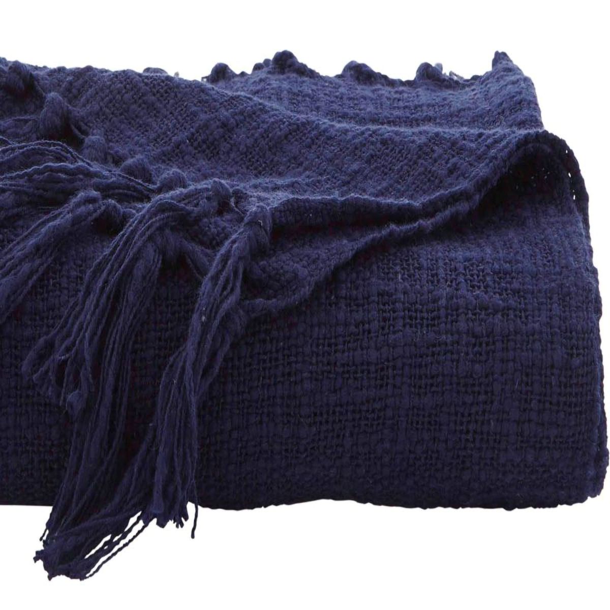 sheridan navy throw