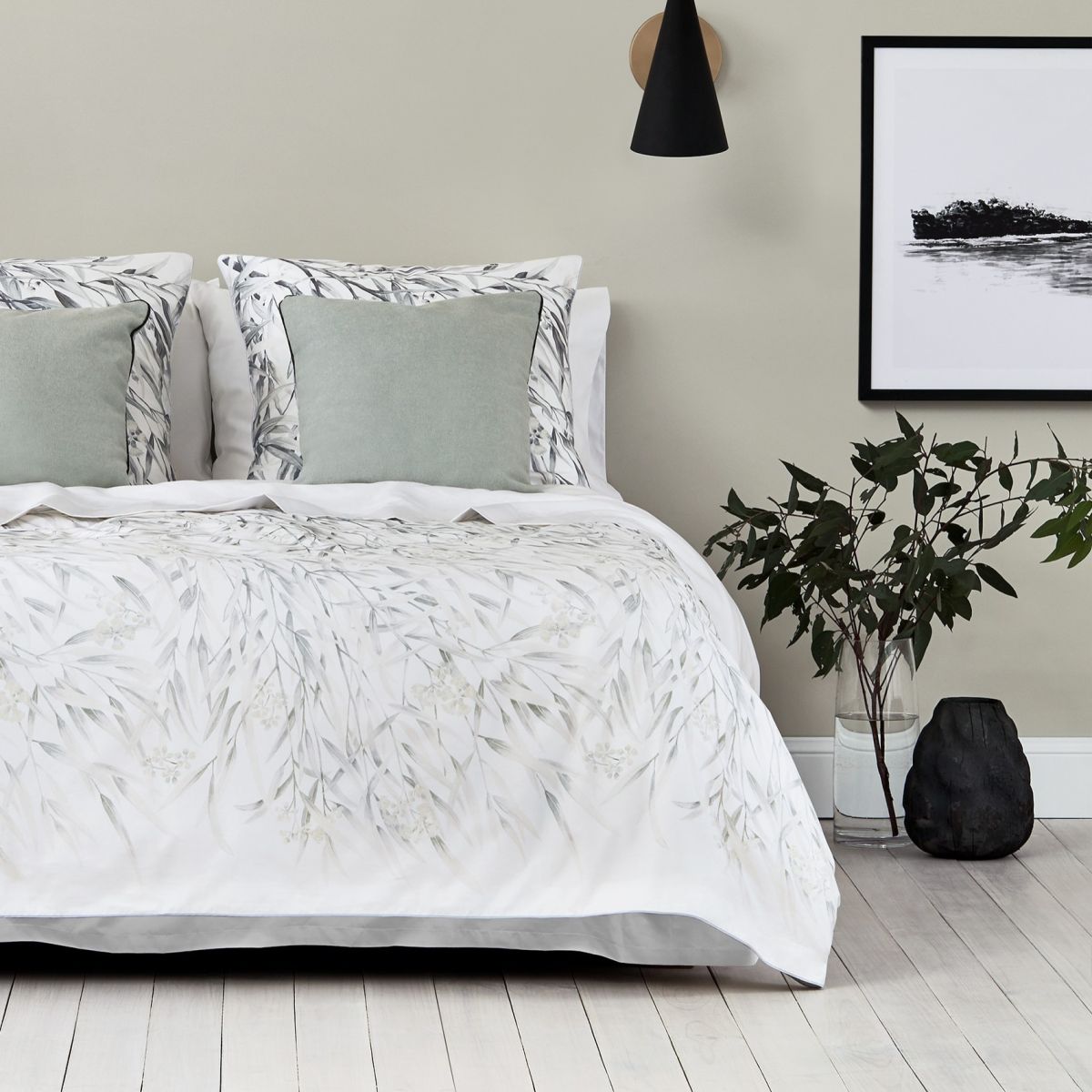 Sheridan Woodford Quilt Cover Set Frost Grey Sheridan Australia