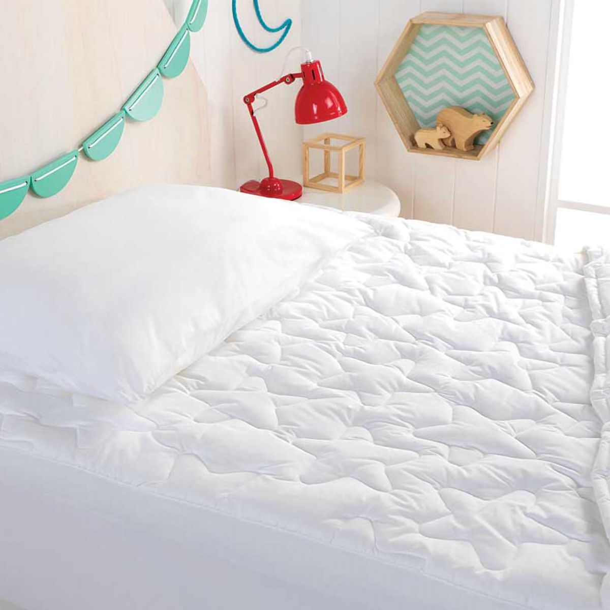 Junior Mattress Protector Snow Sheridan Outlet
