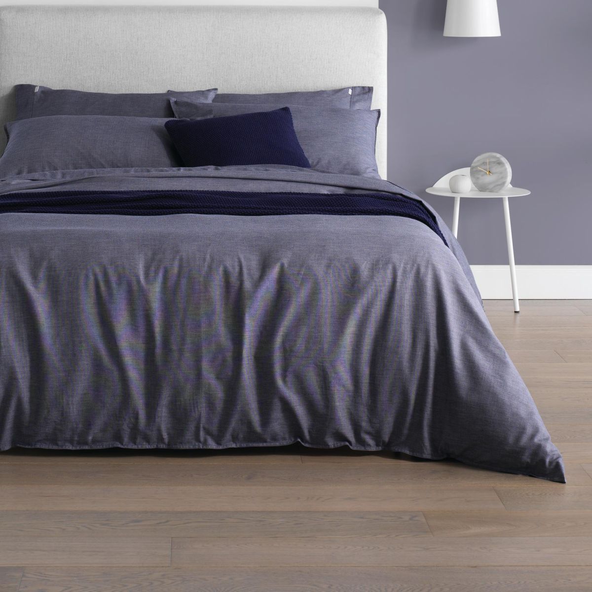 Sheridan navy throw outlet