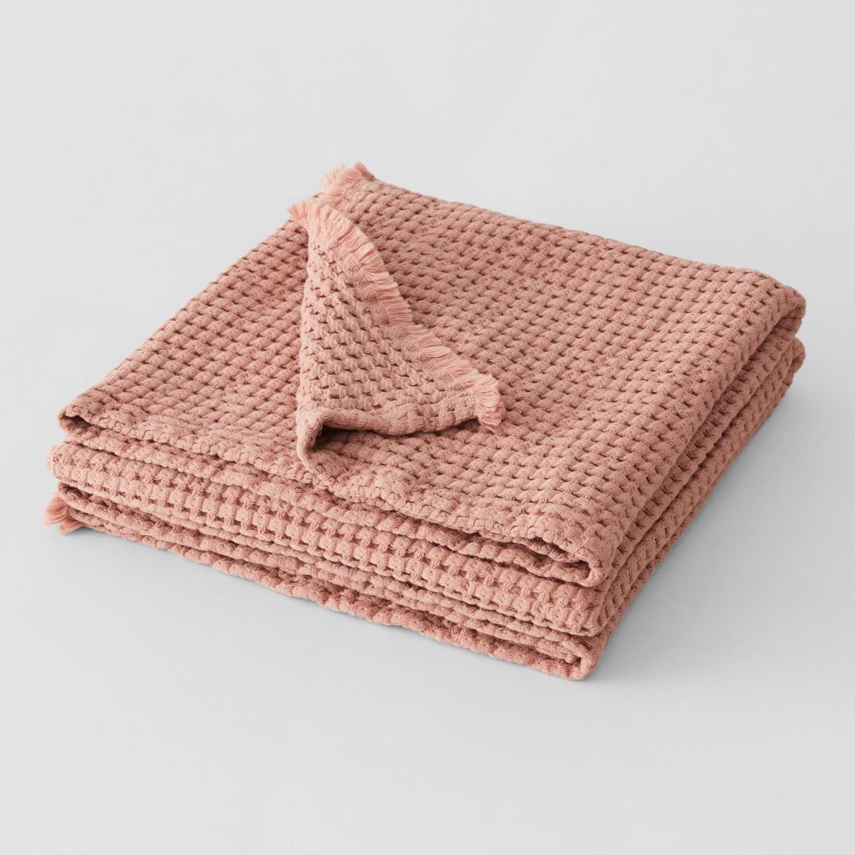 Sheridan Organic Cotton Waffle Baby Blanket